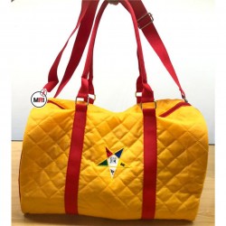 Order of the Eastern Star Gold Duffle Bag